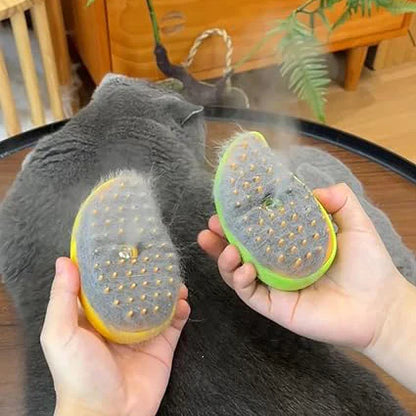 3 in 1 Brush for Dogs and Cats – Steam, Massage and Hair Removal